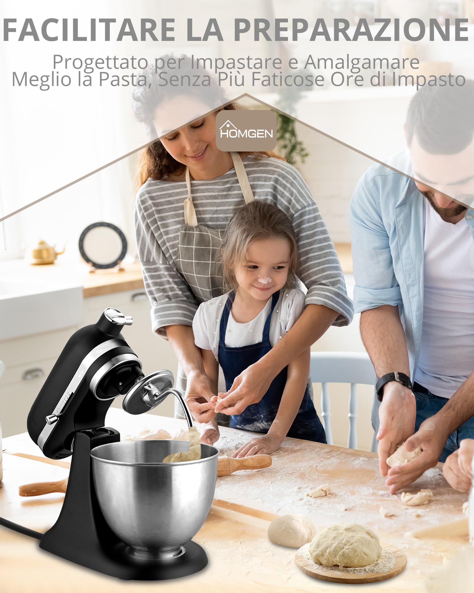 Vaporiera Elettrica H.Koenig VAP12 12L - Acciaio Inox, 3 Cestelli Impilabili, Timer 60min, Per Verdure/riso/pesce - Foto 2