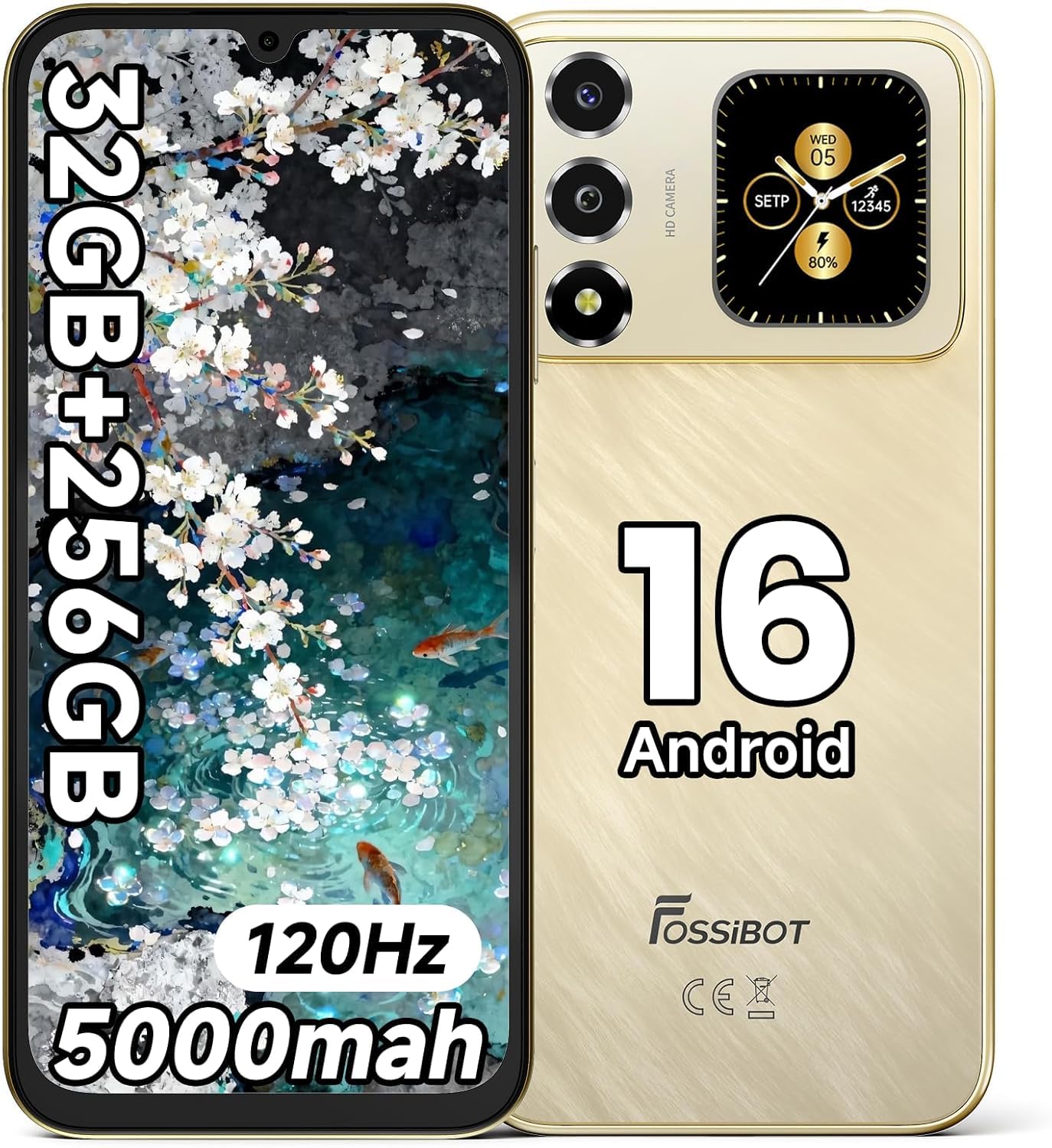 Amazon.com: FOSSIBOT S3Pro Unlocked Phone, 6.67