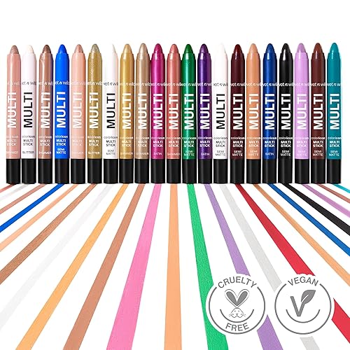 Vista 70 de wet n wild Color Icon MultiStick - Sombra de ojos en crema, maquillaje multifuncional, café oscuro (Cheat Day)