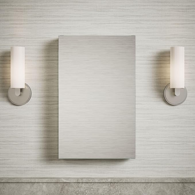 Botiquín de baño Kohler Maxstow 15" x 24" aluminio anodizado oscuro miniatura 2