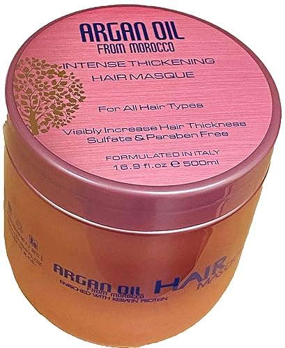 Argan Aceite de Marruecos Intense Thickening Hair Masque. 16.9 fl.oz. (16.9 fl oz)