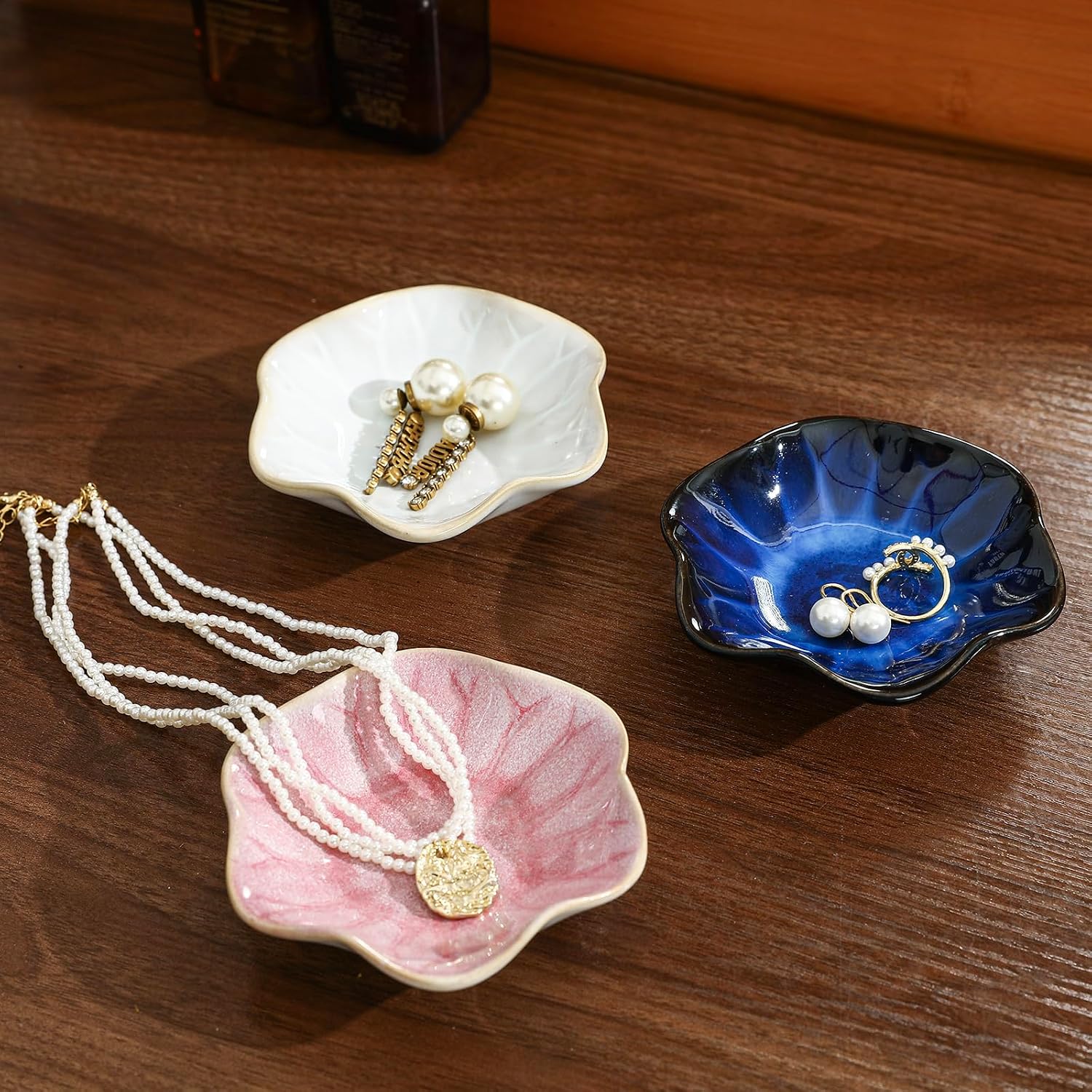 Set of 2 Coffee Spoon Rest for Coffee Bar Accessories, Cute Small Ceramic Tea Spoon Holder for Tea Spoon, Milky White