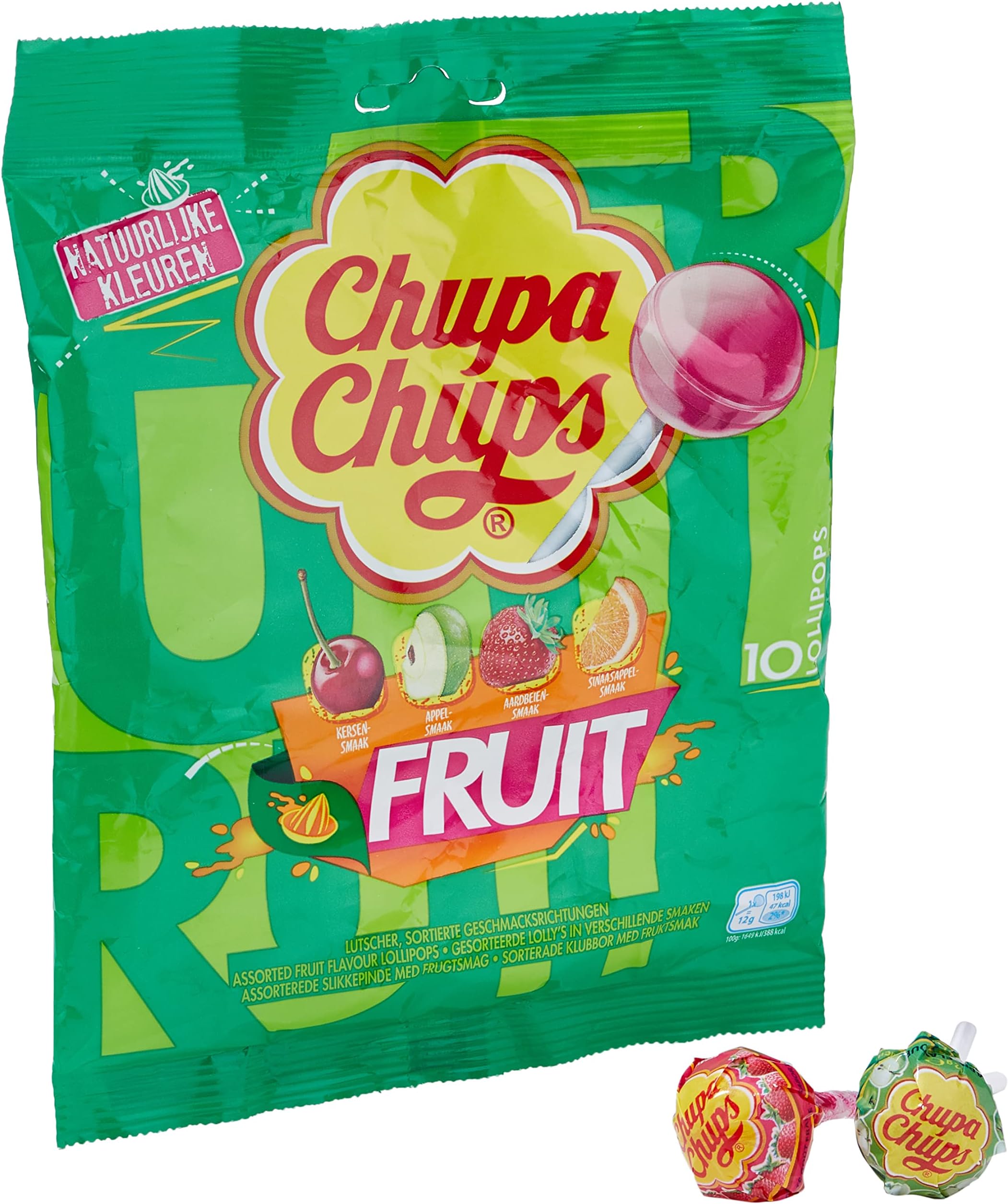 Chupa Chups Lollipops Fruit 120 g