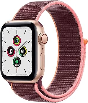 Amazon.com: Apple Watch SE (GPS + Cellular, 40mm) - Gold