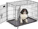 Product image of Midwest 30-Inch Double Door iCrate for Medium Breeds 21-40