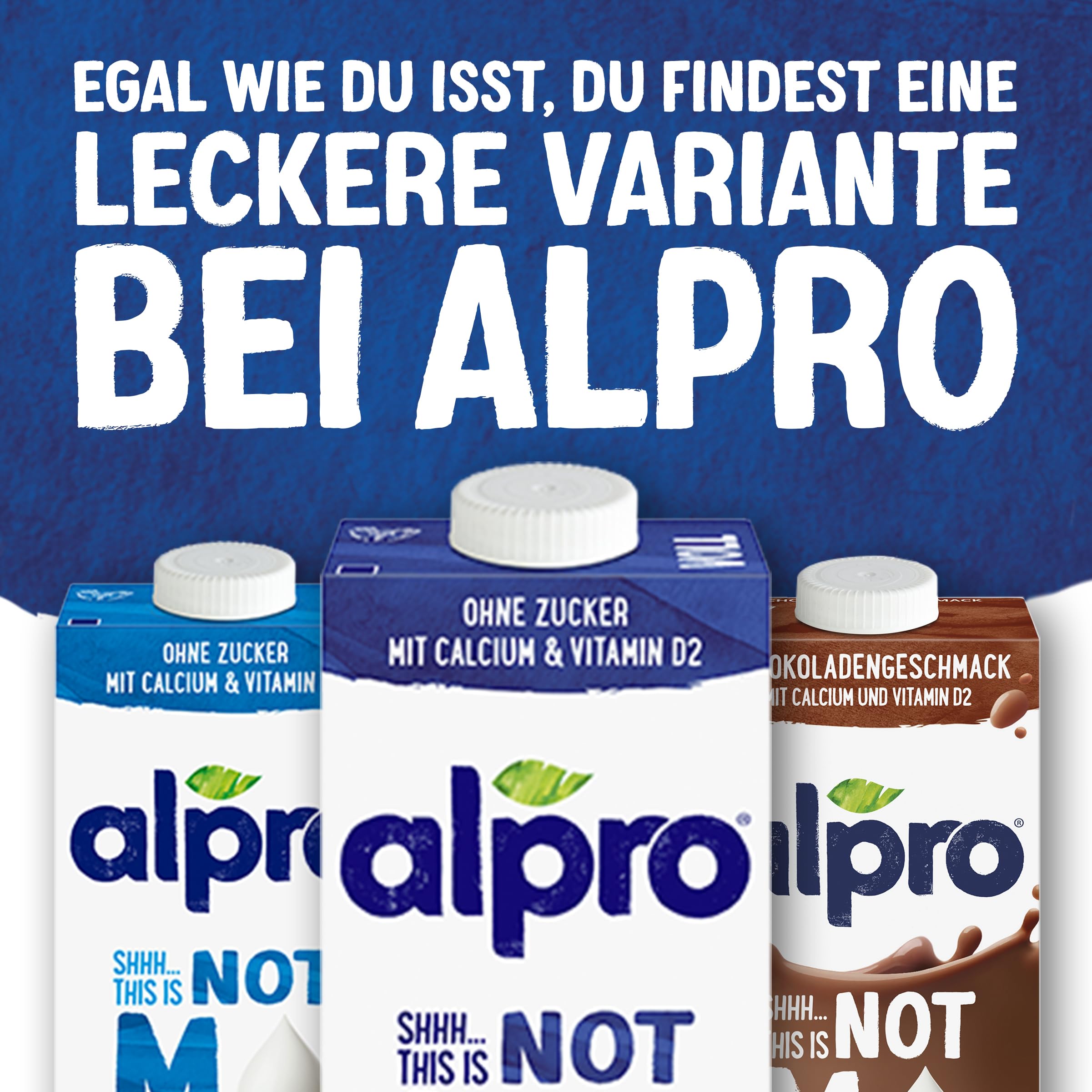Alpro Not Milk 3,5% Fat (latte d'avena) - Custodia (1L x 8 confezioni)