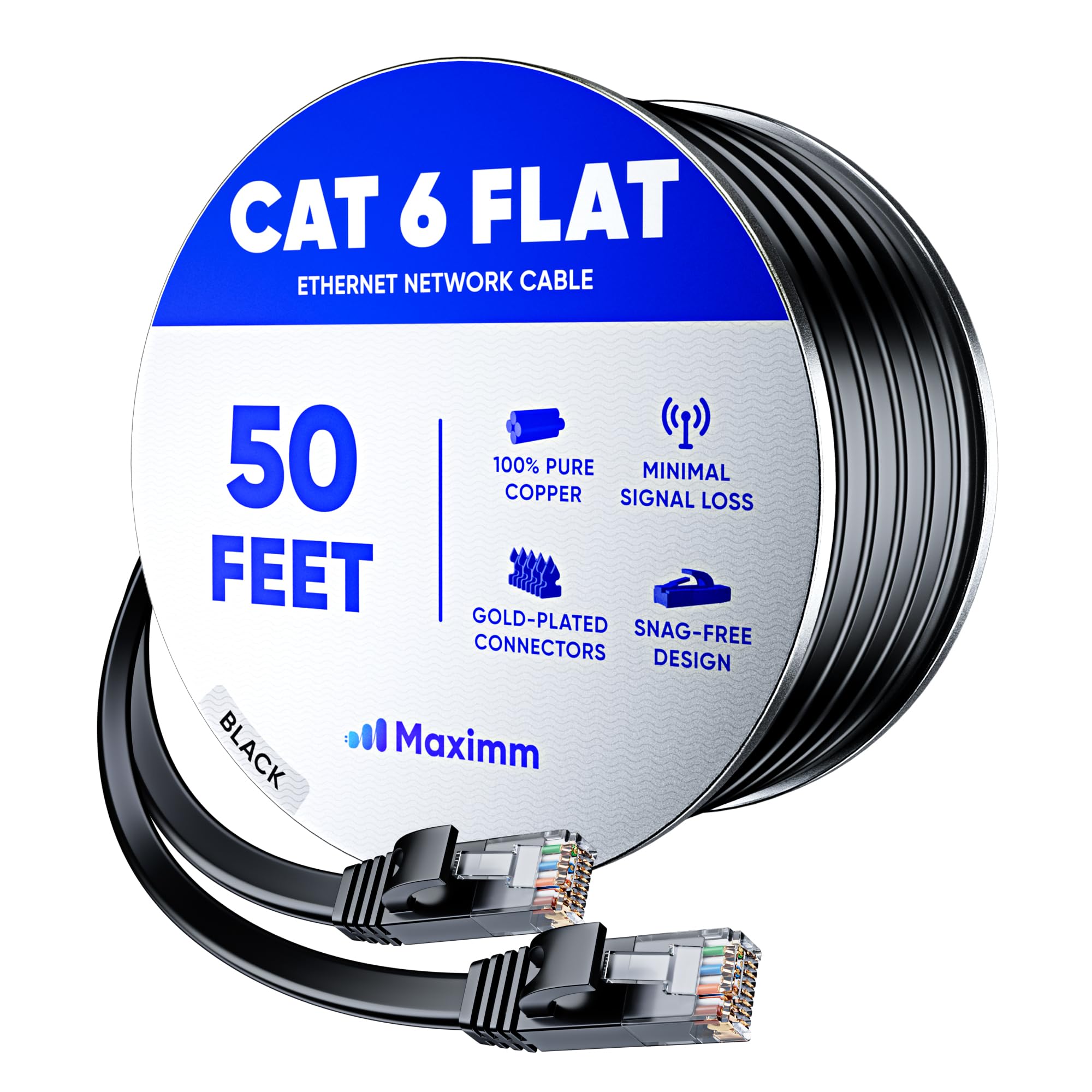 Rj45 Maximale &uuml;bertragungsrate Cavo Ethernet CAT6 Grigio Da 10 Piedi | Per Rete Gigabit, Gaming Su Xbox/PS, Internet Ad Alta Velocit&agrave; Cavo Rete 10 Metri