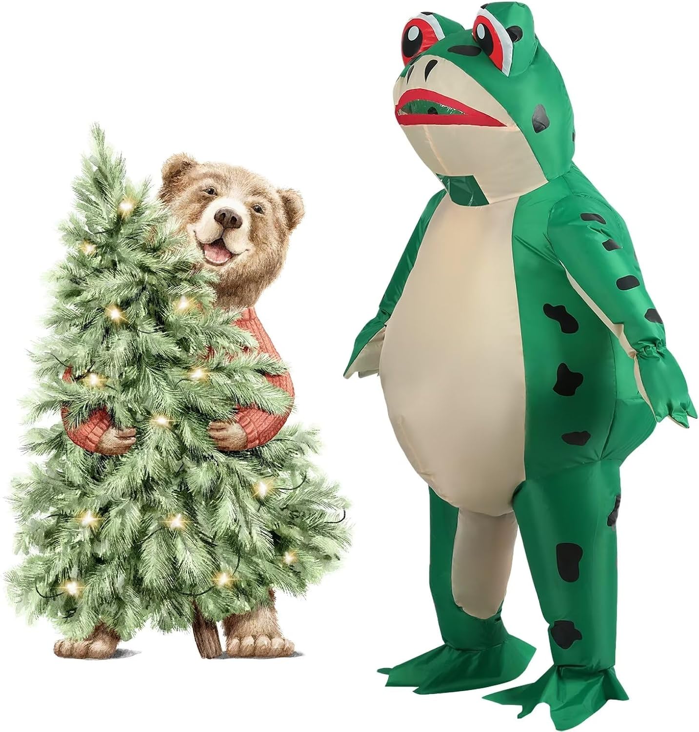 Inflatable Costume Adult Halloween Inflatble Costumes for Men and Women Cosplay Inflatable Suit for Christmas - Image 4