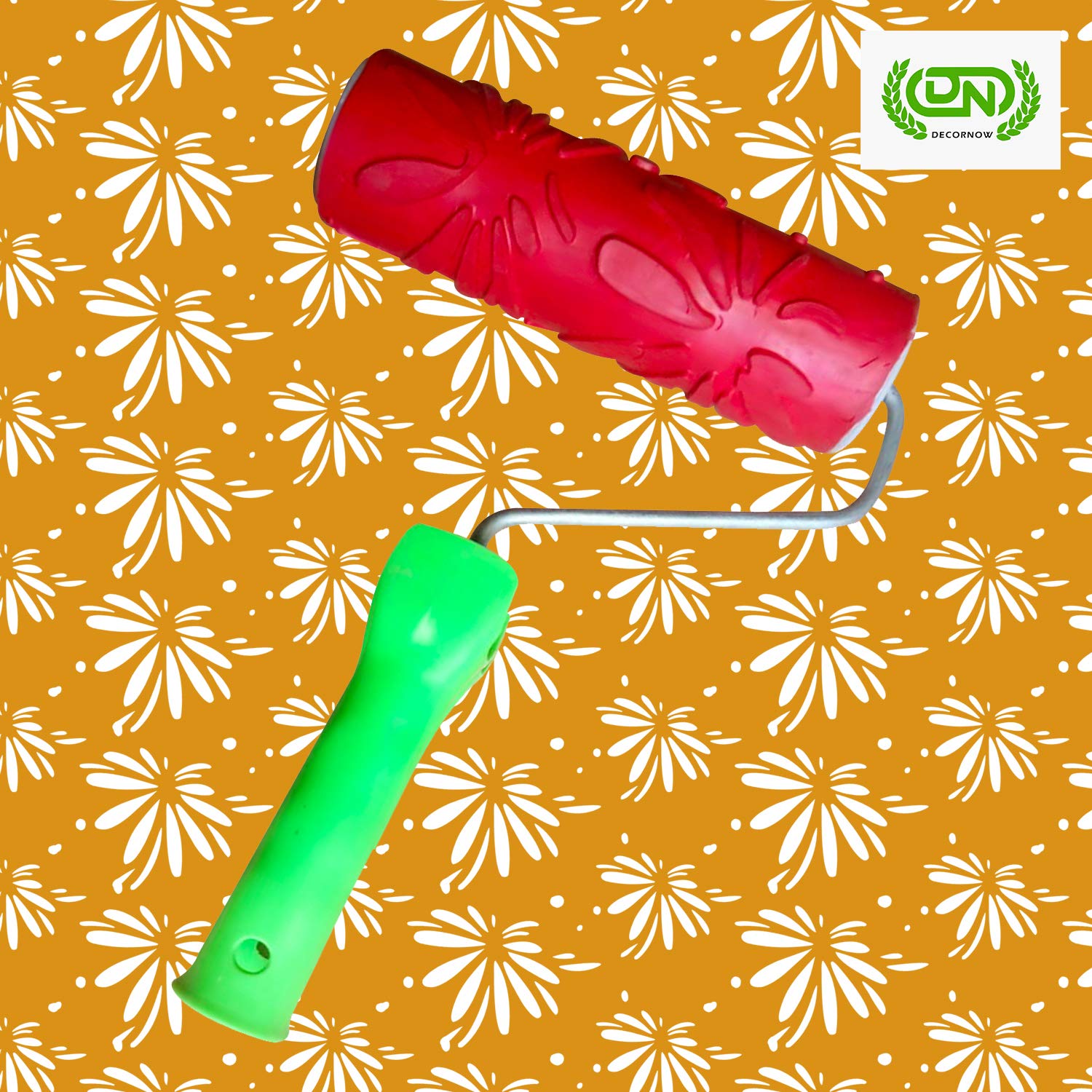 See full amazon price history chart for DECORNOW Beautiful Pattern Imported Rubber Paint Roller with Handle (Multicolour, 7 inch) DECORNOW Beautiful Pattern Imported Rubber Paint Roller with Handle (Multicolour, 7 inch) (B07T8Z7KBW) Amazon Price History, Amazon Price Tracker