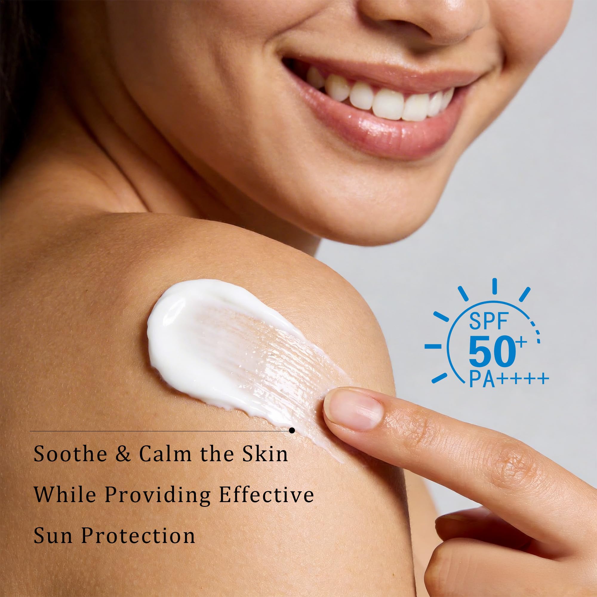 Centella krem przeciwsłoneczny SPF 50, nawilżające przeciwsłoneczne serum do twarzy, codzienna ochrona przed promieniowaniem UV, nielepka ochrona przed słońcem, niezbędnik podróżny dla każdego rodzaju