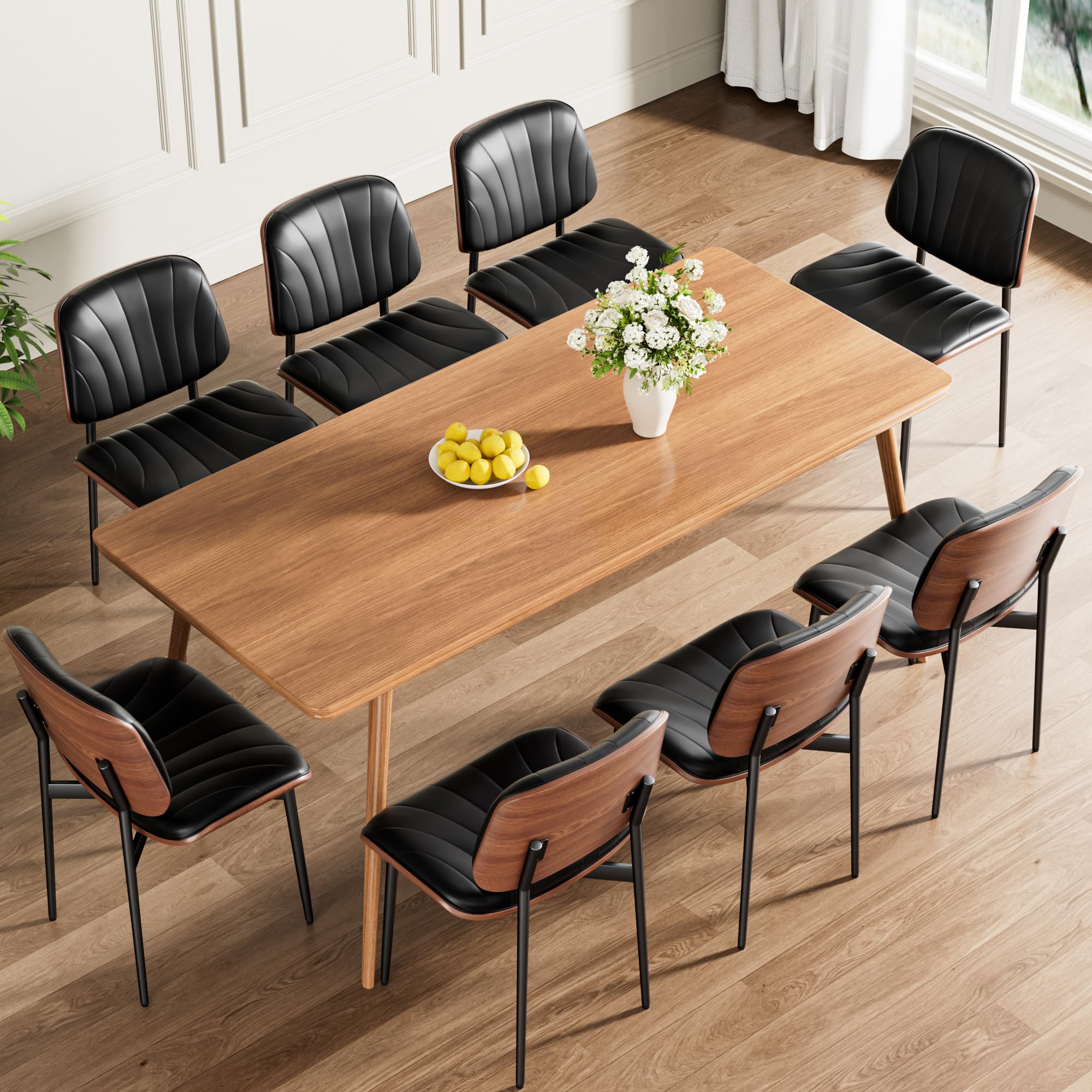 REONEY Dining Chairs Set of 8