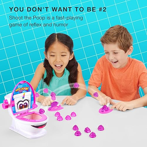 Vista 11 de Brybelly Shoot The Poop - El juego original de inodoro parlante para niños y familias - Divertido juego de lanzamiento de caca de acción rápida