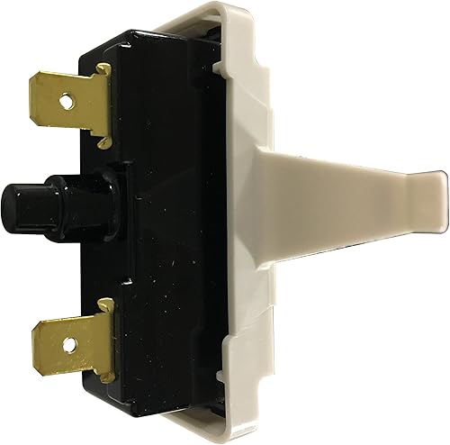 Miniatura 3 de Whirlpool 3977456 WP3977456 Interruptor de arranque, 1 pulgada, blanco