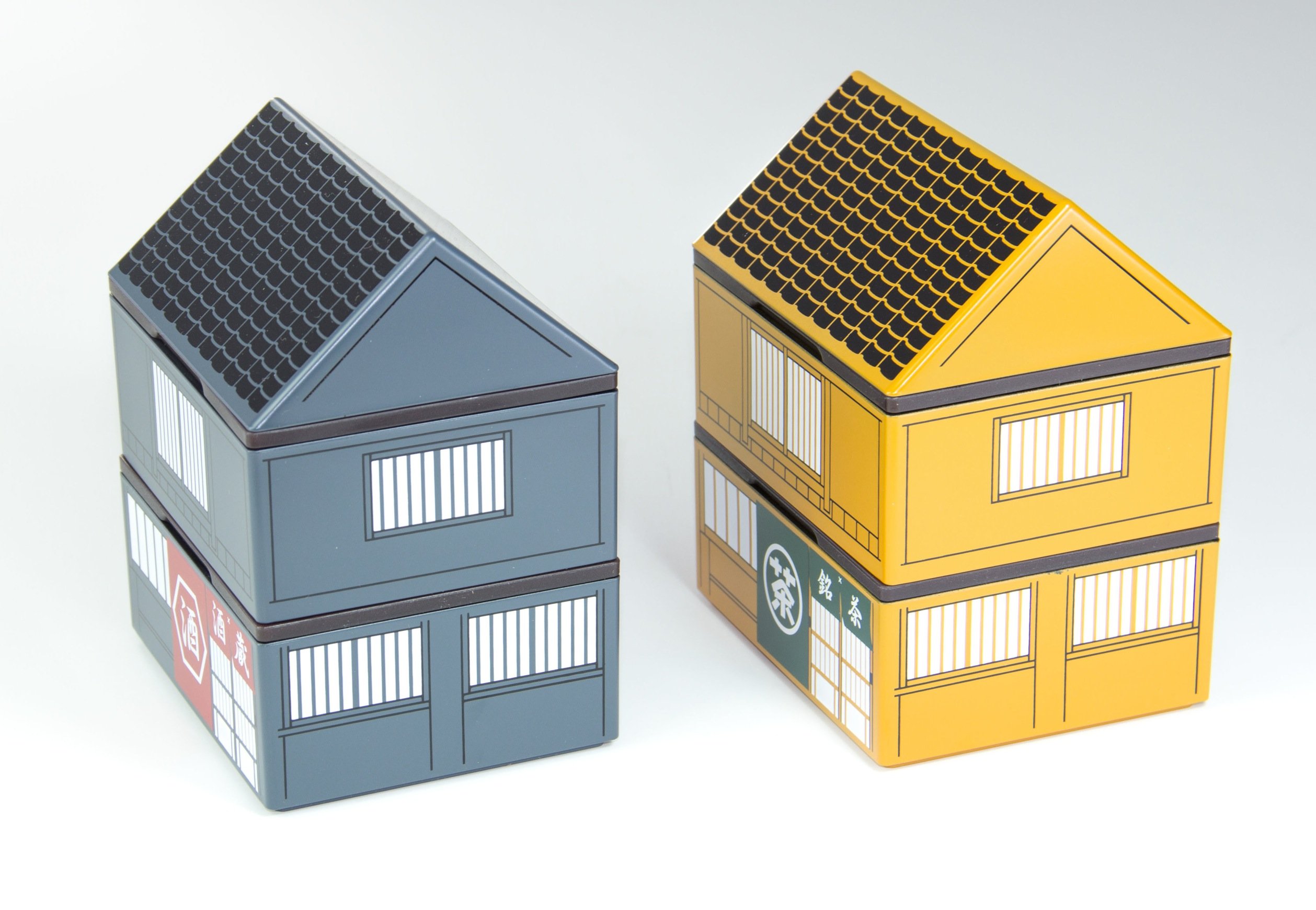 Hakoya 50047-9 Maison Bento Boîte à Repas Plastique Bleu 14 x 11 x 9 cm