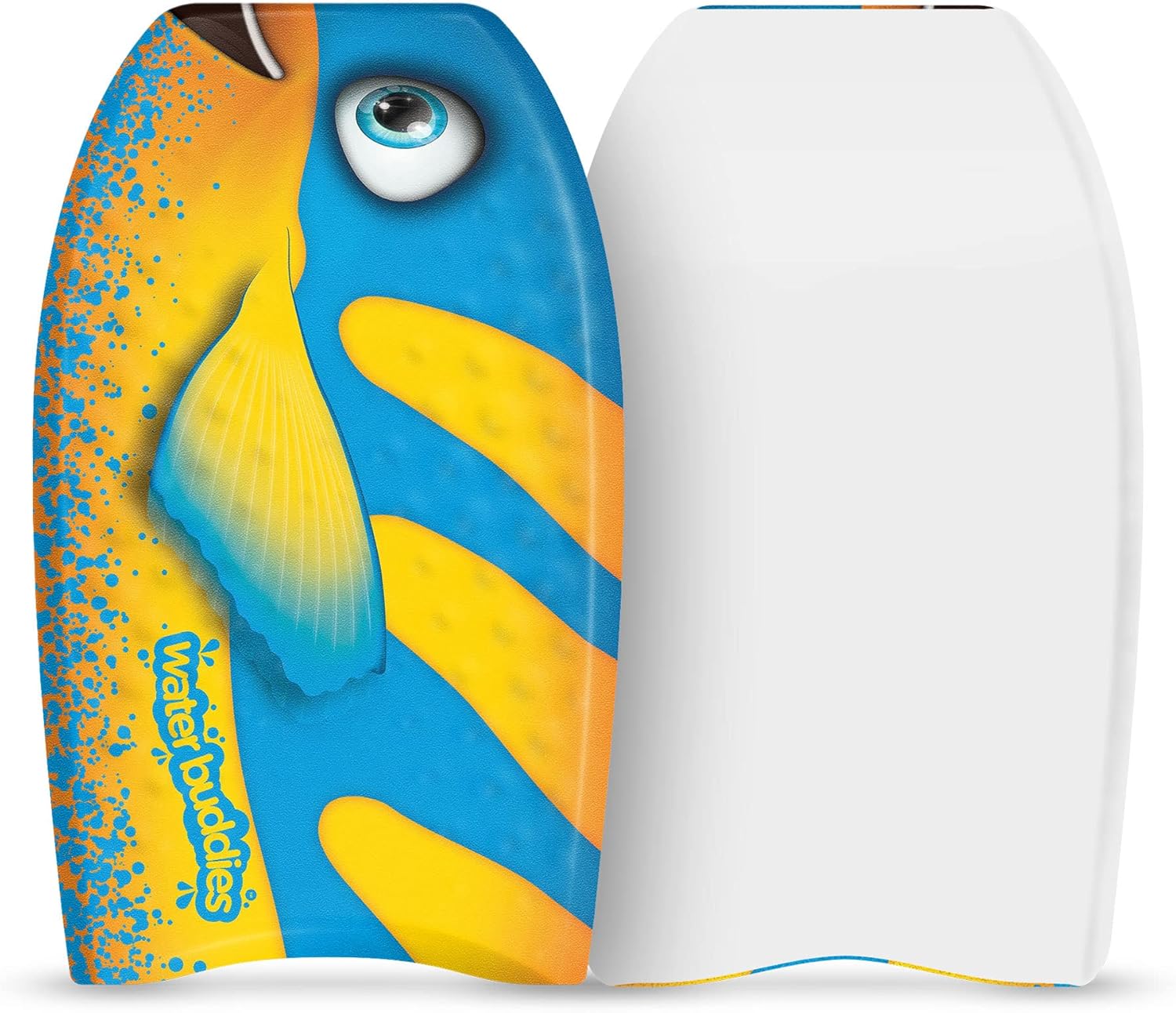 22in Mini Bodyboard 2-Pack // Foam Wax Free Soft Kickboard Bodyboard for Adults and Kids of All Levels