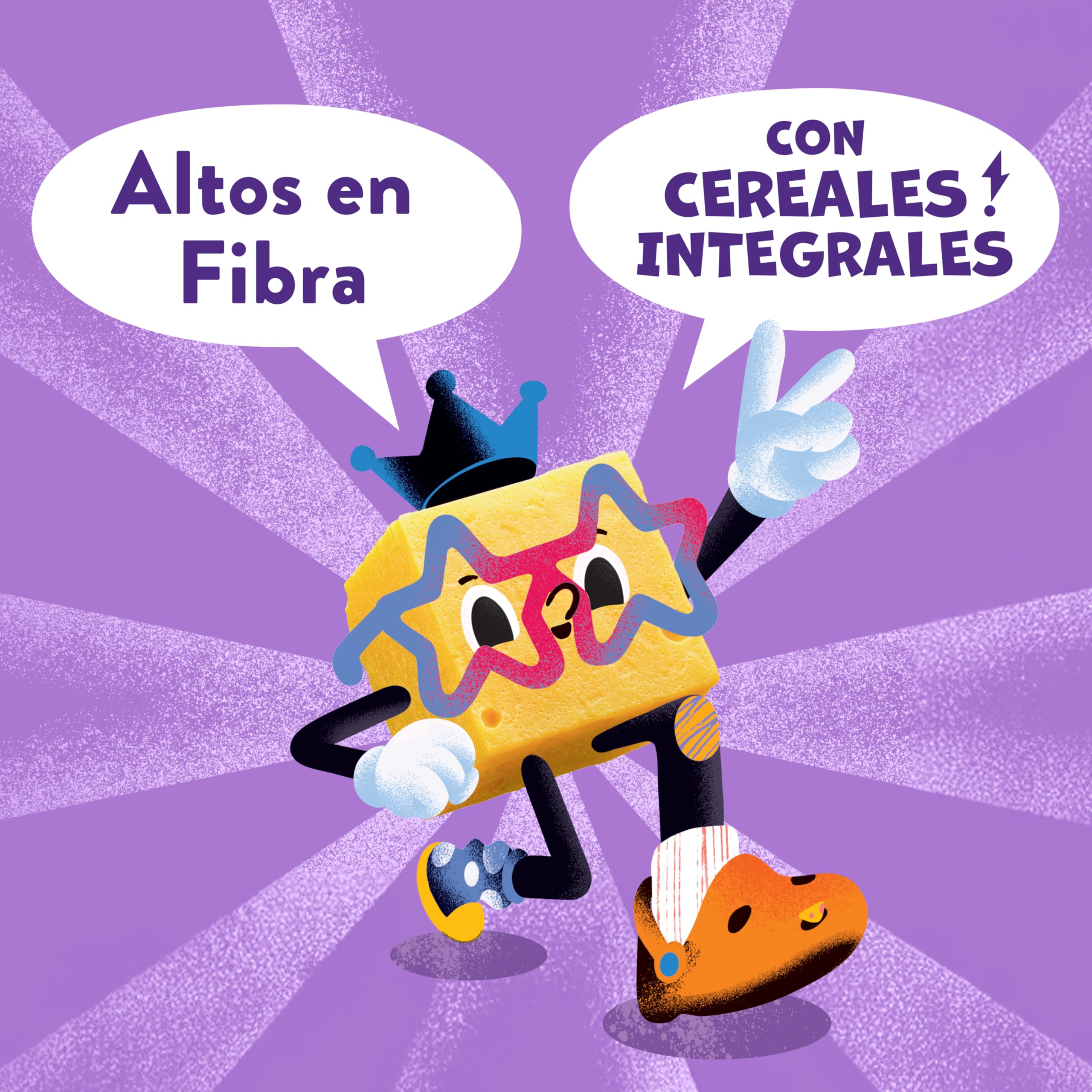 Dino Puff Snack para Niños Queso y Cebolla Horneado con Trigo Integral y Queso Cheddar 30g