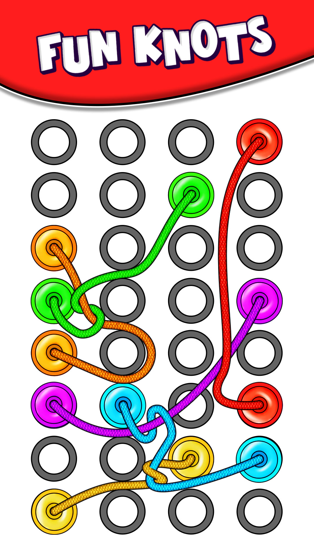 Tangle Rope Puzzles Twisted Knot Rope Tangle Puzzle Sort Color Adventure - App on Amazon ...