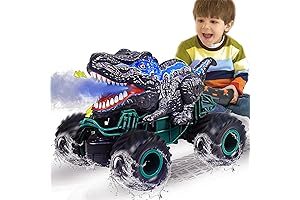 Remote Control Dinosaur Monster Truck for Kids