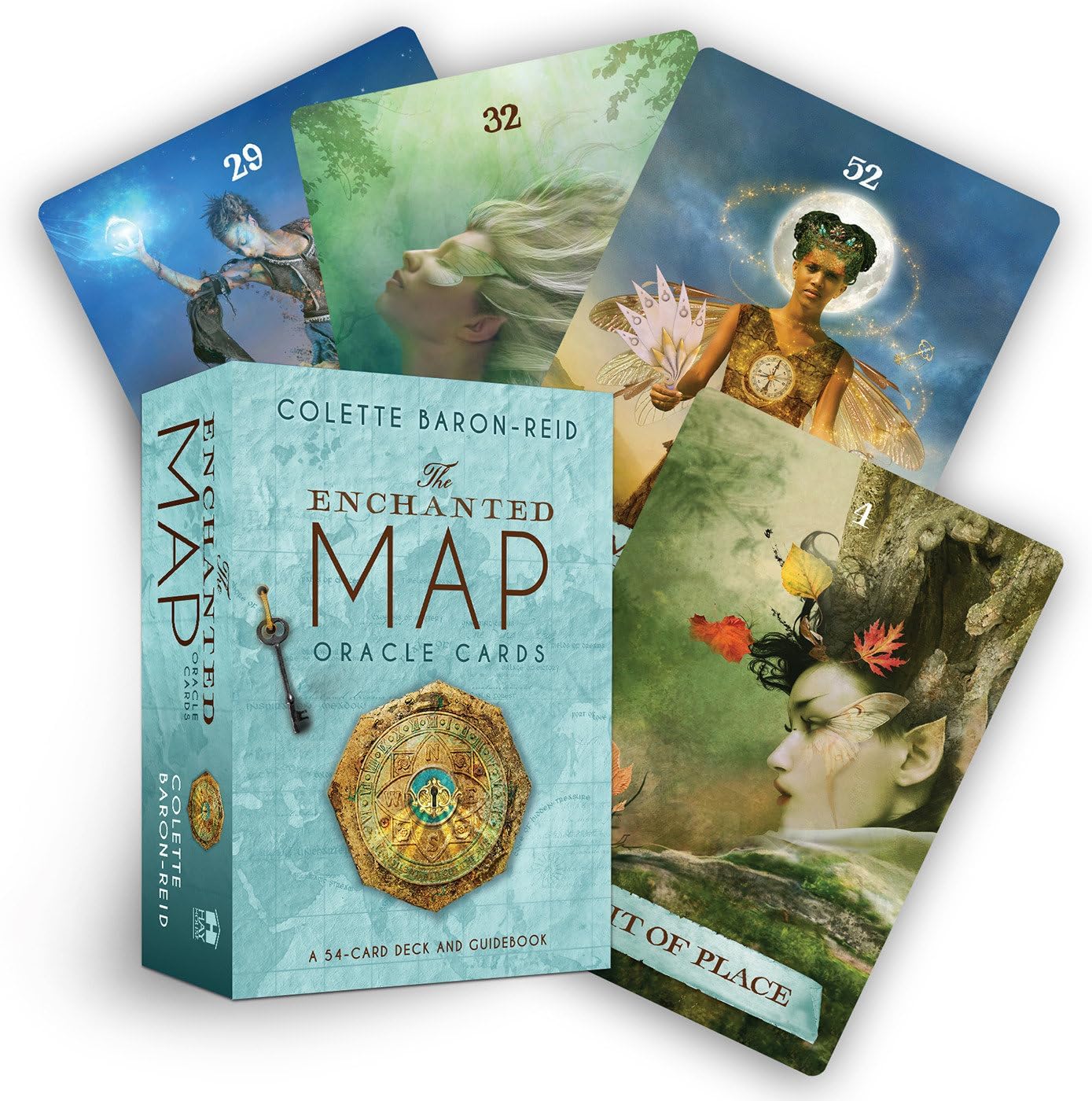 The Enchanted Map Oracle Cards: A 54-Card Oracle Deck for Love, Purpose, Healing, Magic, and Happiness