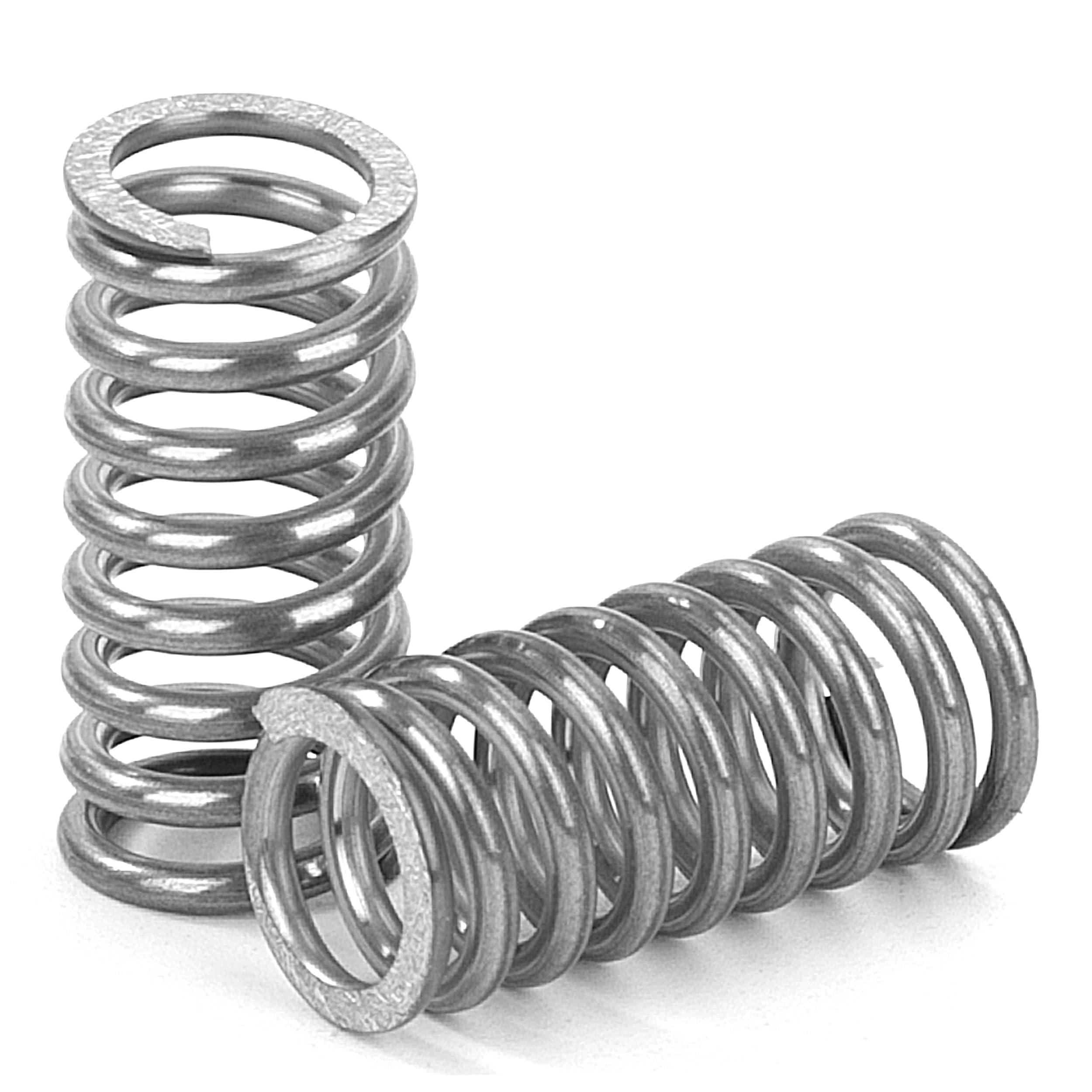 Ressorts De Compression 25 Mm - Acier Inoxydable 304, Diamètre Fil 1,3 Mm, Force 2,62 KG - Lot De 10 Pièces - 8