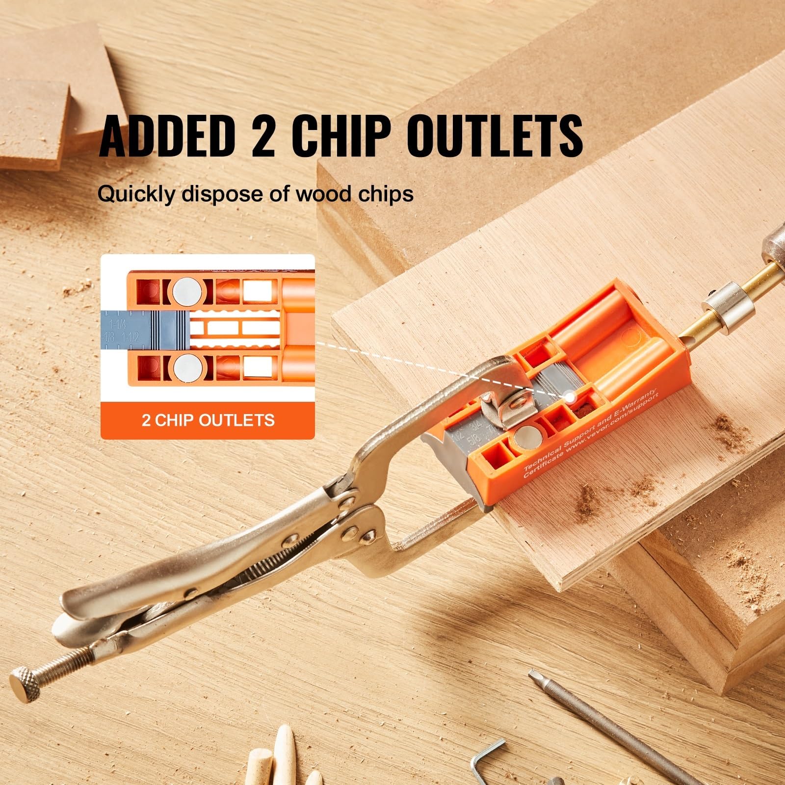 56 sztuk kieszonkowy przyrząd do otworów Mini Jig kieszonkowy System otworów z 9 "c-clamp stopniowy klucz do wiertła wiertło Stop pierścień kwadratowy bit napędowy dla majsterkowiczów