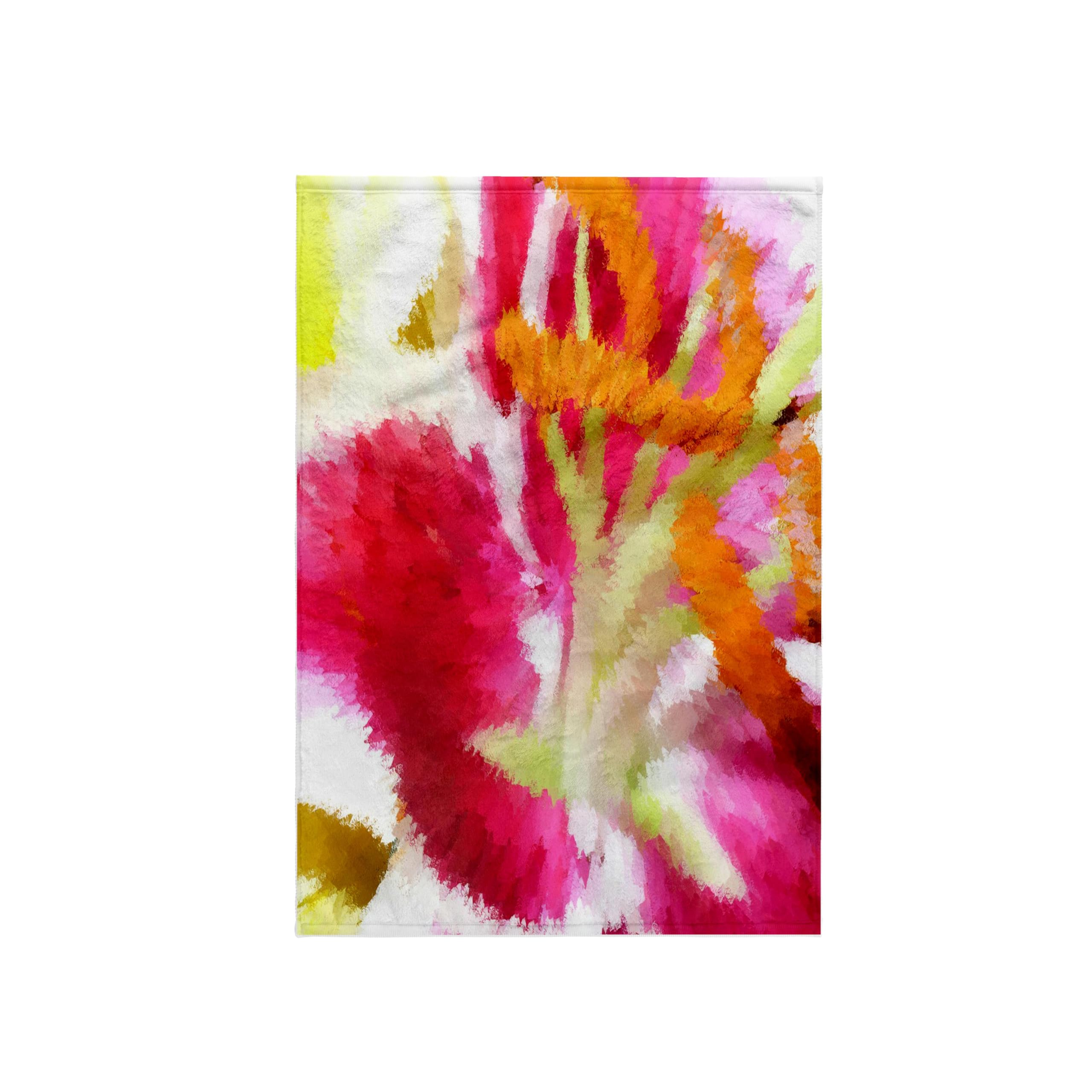 3dRose Fuschia Reaction Towel, 15