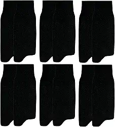 Kit 6 Pares Meia Social Mash Cano Alto Algodão Masculino