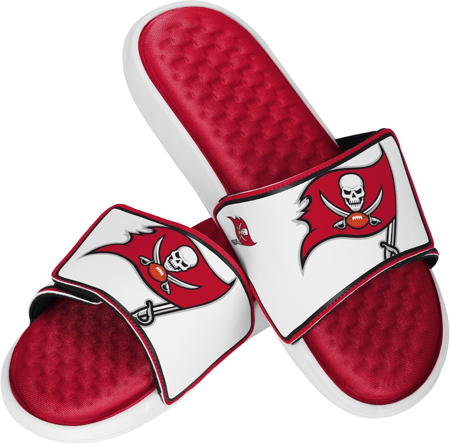 FOCO Tampa Bay Buccaneers NFL Team Color Foam Slide - S