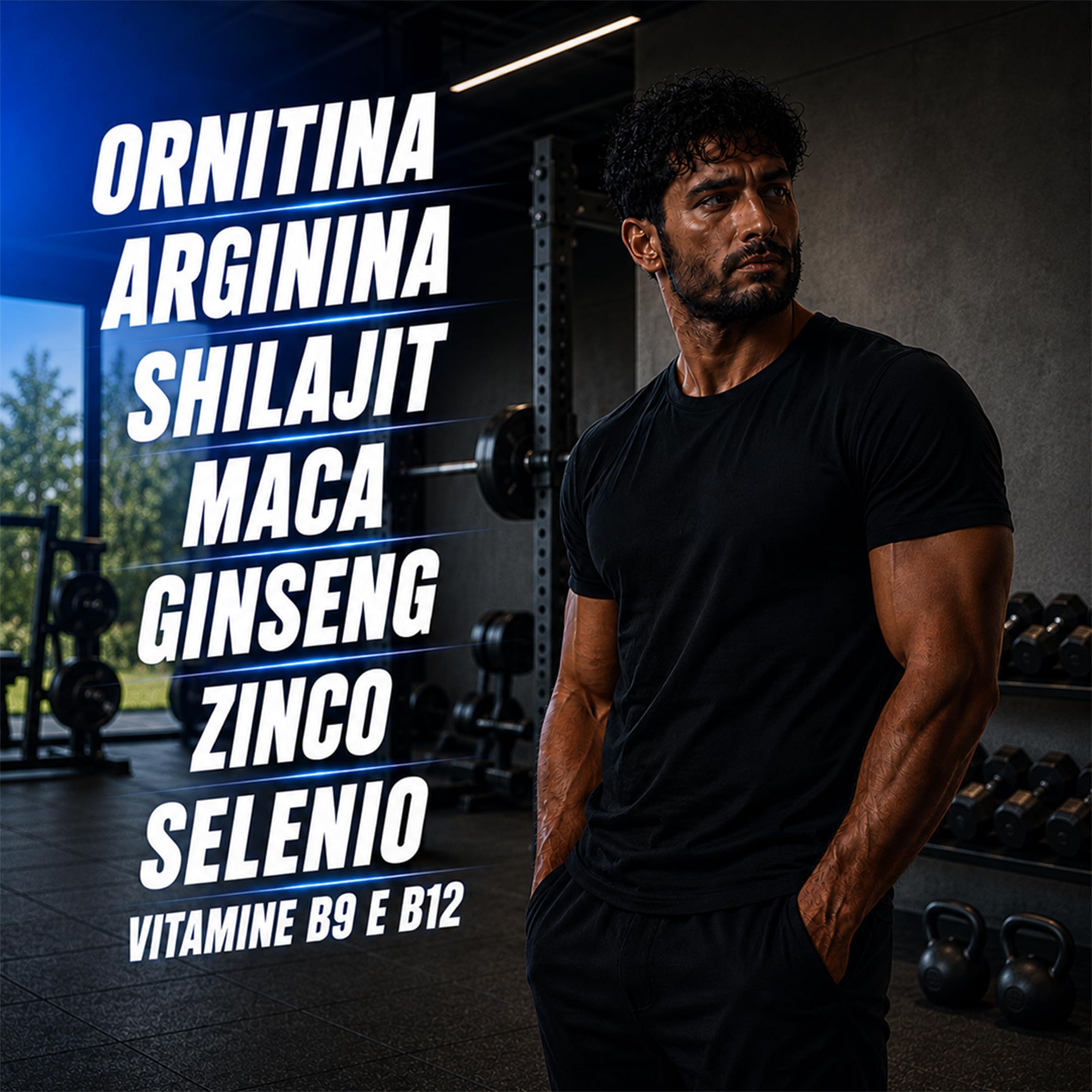 TRYVITE Per Uomini Attivi – Con Shilajit, L-Arginina, Maca, Ginseng e Zinco – 60 Capsule Vegetali
