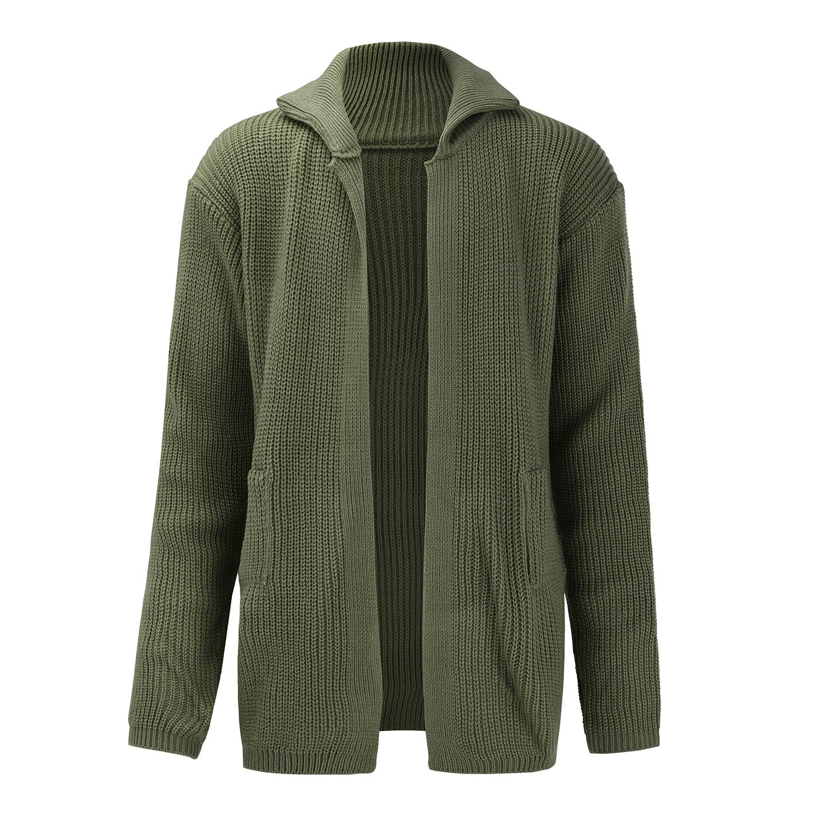 Cardigan Uomo Senza Maniche Con Cappuccio E Volant - Giacca Lunga Drappeggiata, Leggera, Per Look Casual