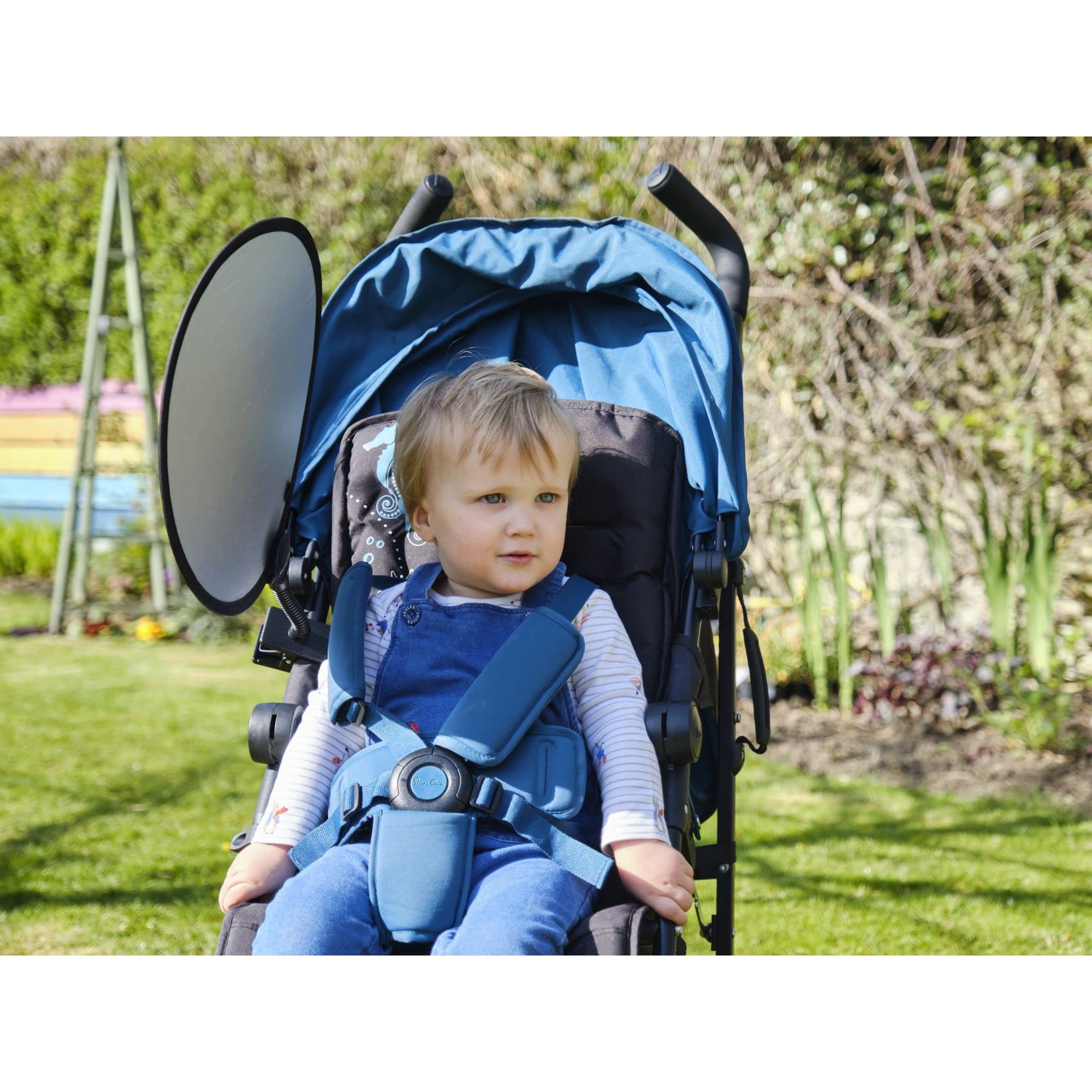 Ombrelle poussette My Buggy Buddy noir - Prince Lionheart
