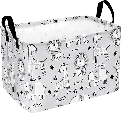 Miniatura 18 de Cesta de almacenamiento impermeable para bebé, organizador de juguetes, cubos de guardería para mujeres y niños, cesta para organizar el hogar, Nave