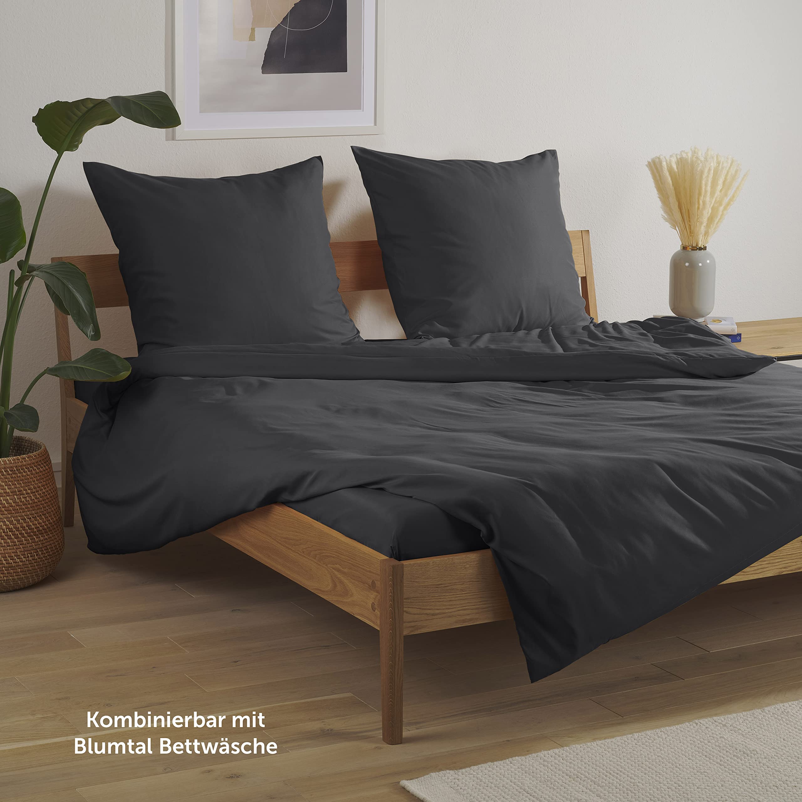 Blumtal Kołdra Obciążeniowa 135x200 cm - Kołdra terapeutyczna 6 kg, przeciwstresowa Weighted Blanket dla dorosłych, z wypełnieniem z perełek szklanych, 100% bawełny
