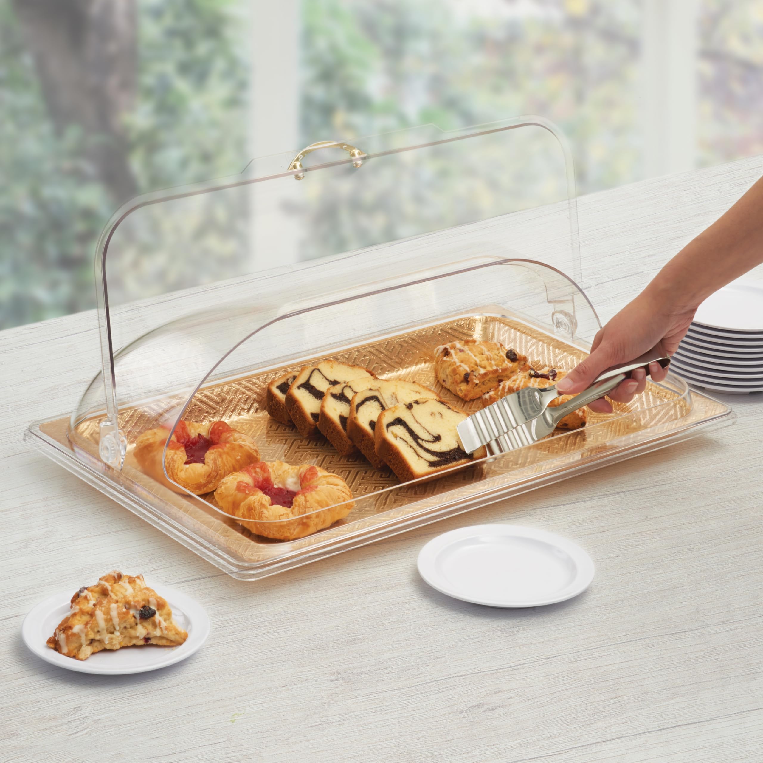 ファンデーション kokobon.3151 Amazon.com: Winco Polycarbonate Dome Flip Cover, Full Size, Medium