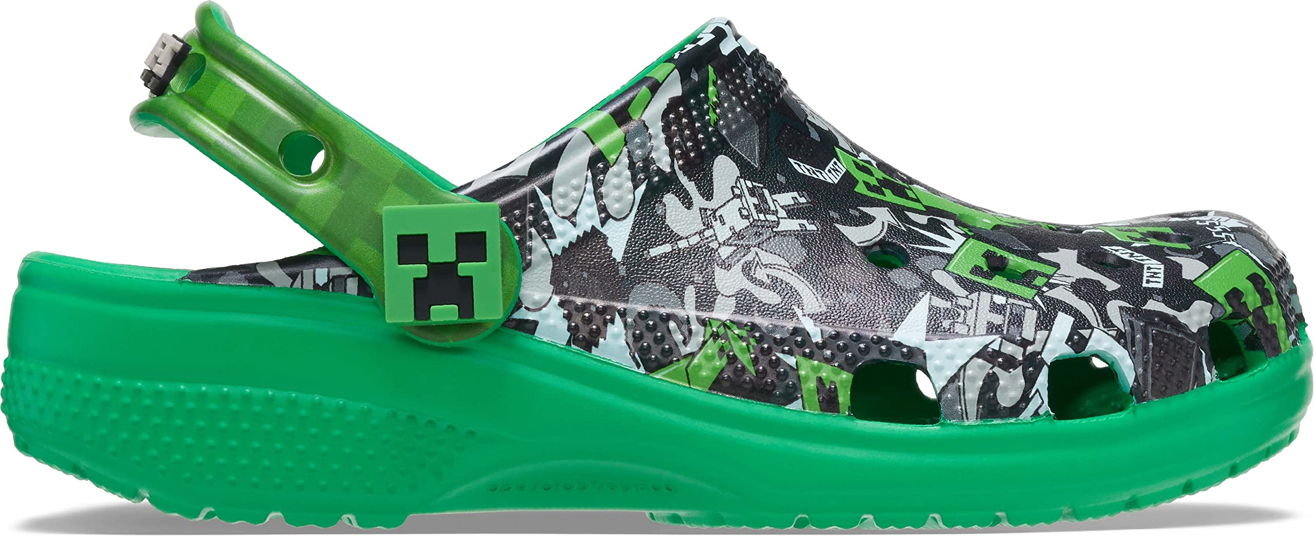 Crocs Unisex Niño Minecraft Classic Clog K Zueco, Multi, 28/29 EU