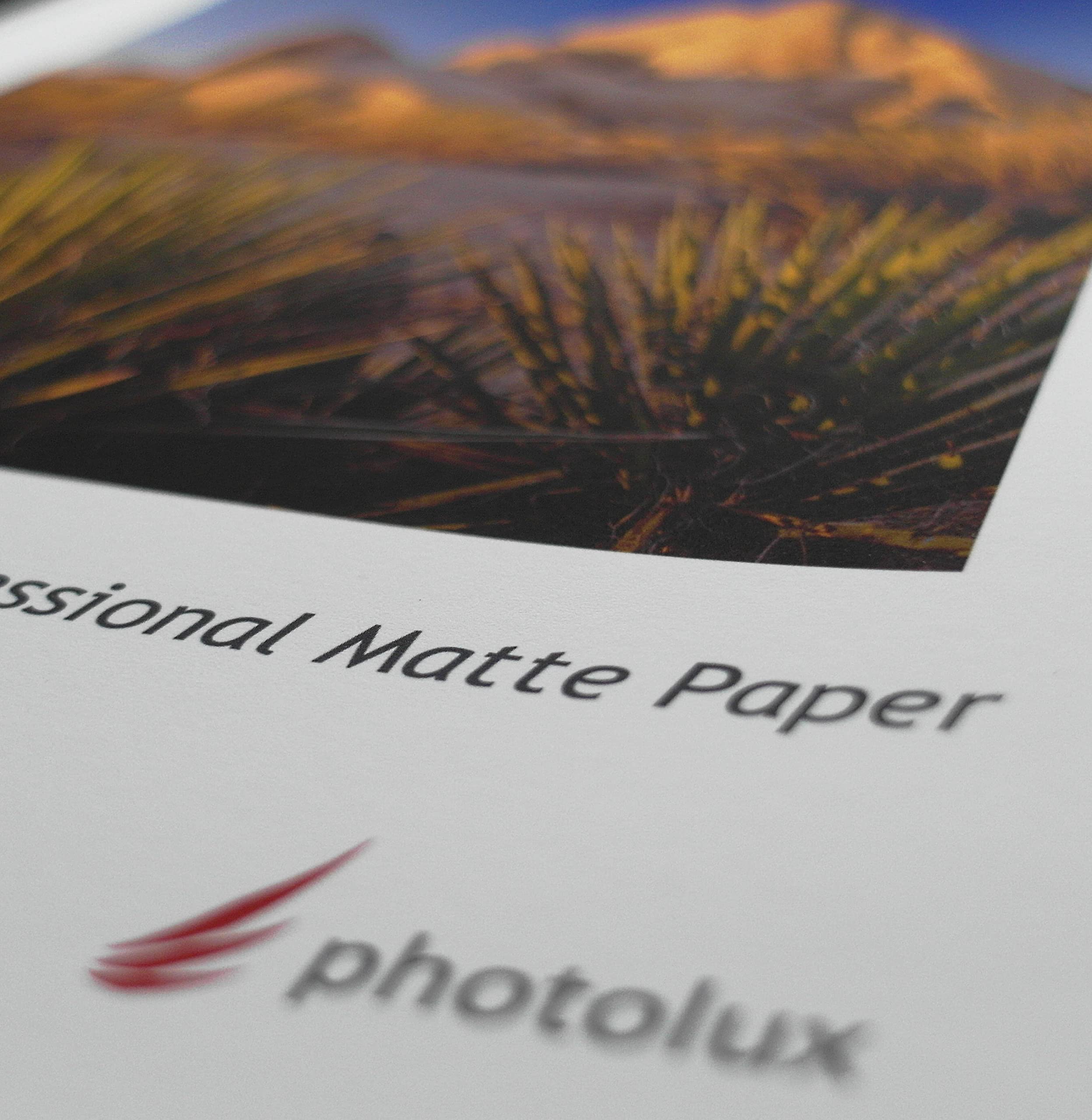 Professional Matte Paper DUO 180 gsm, beidseitig bedruckbar Fotopapier in Premiumqualität 50 Blatt DIN A2 (420x594mm) 50 Blatt