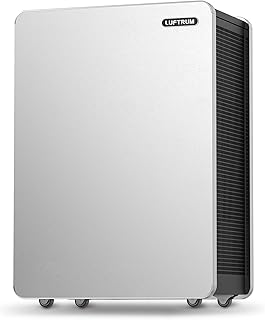 Air Purifier for Large Room: True HEPA Air Filter for Allergies Pets Asthma Smoke Air Cleaner - 4646 Sq Ft Coverage Removes 99.9% of Pet Dander Dust Mold Odors Pollen