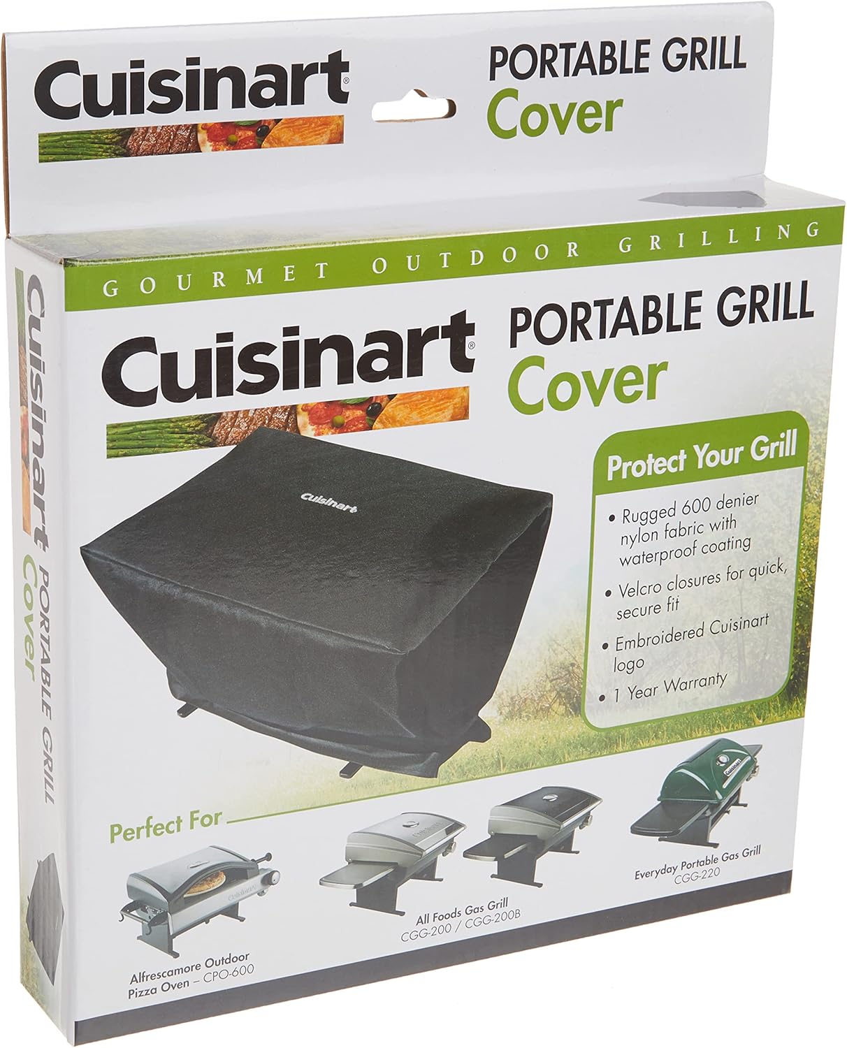 Cuisinart CGC-21 All-Foods Gas Grill Cover , Black