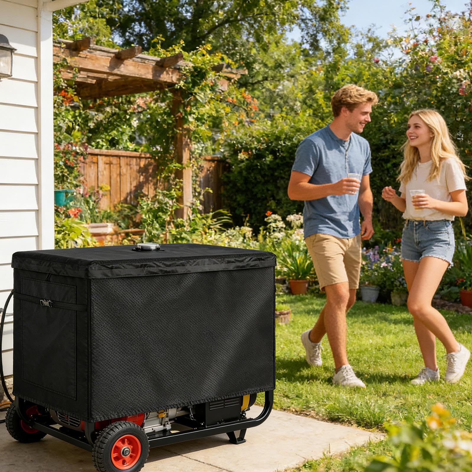 Coperture per Generatori da Esterno In Oxford 420D Antiraggi UV