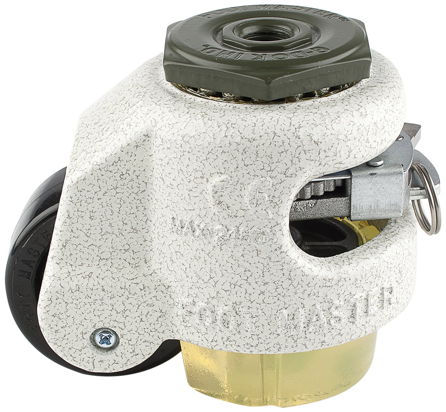 FOOTMASTER GD 60F BLK UW Urethane Wheel And NBR Pad Leveling - View #6