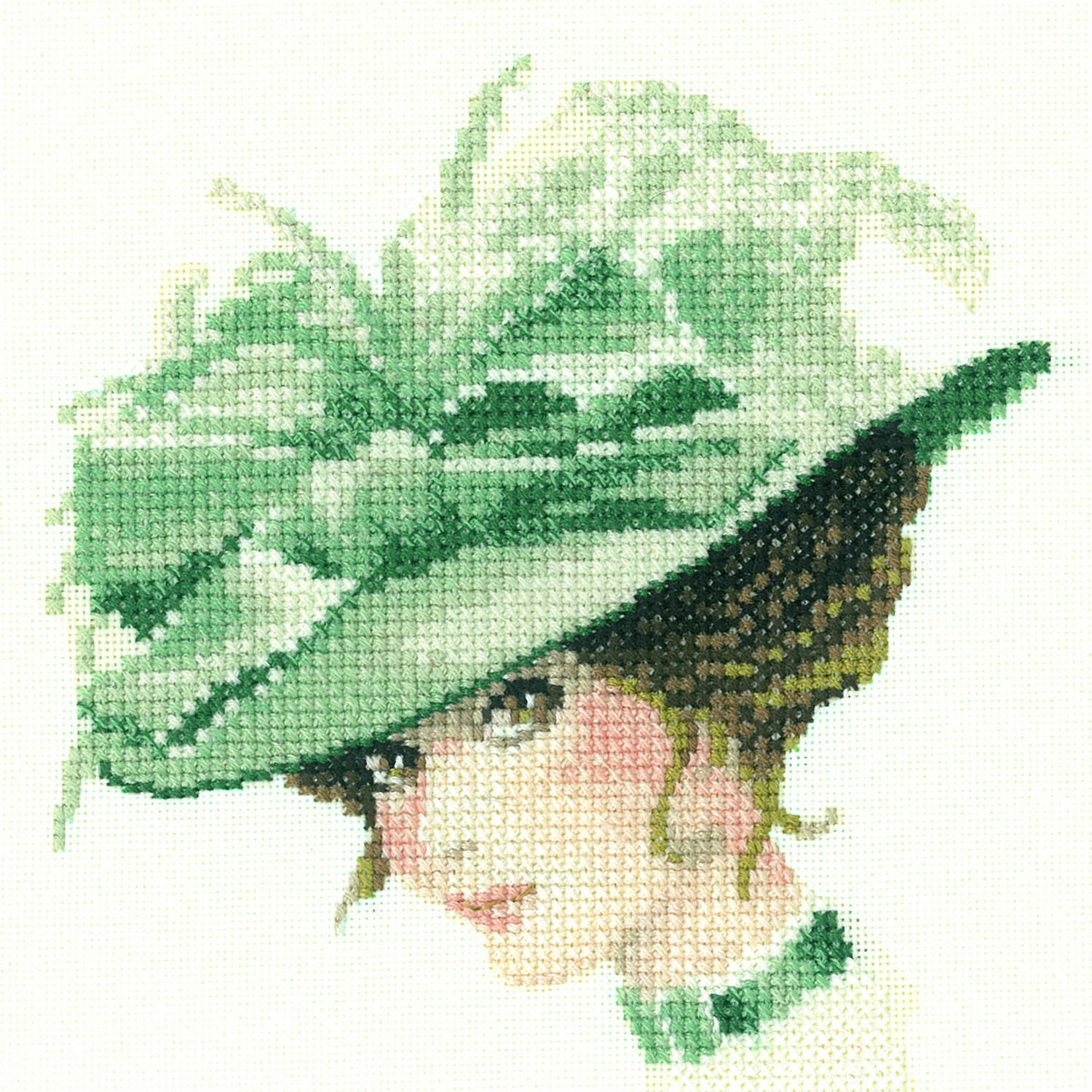 Heritage MECH1128-A Charlotte A Counted Cross Stitch Kit Aida 12.5x12.5cm