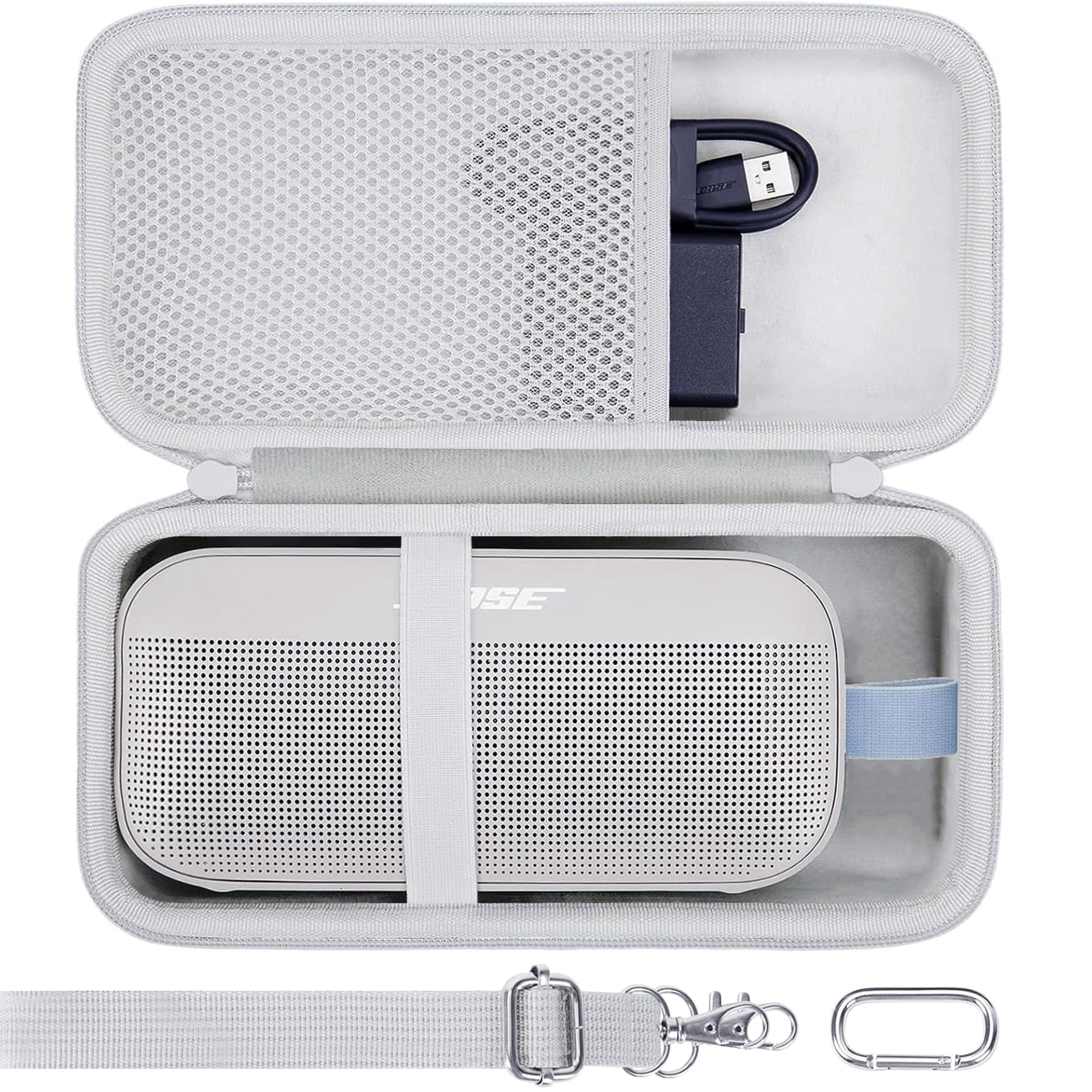 co2CREA Hard Case for Bose SoundLink Flex (2nd Gen.) /Flex Portable Bluetooth Speaker Case Carry Bag