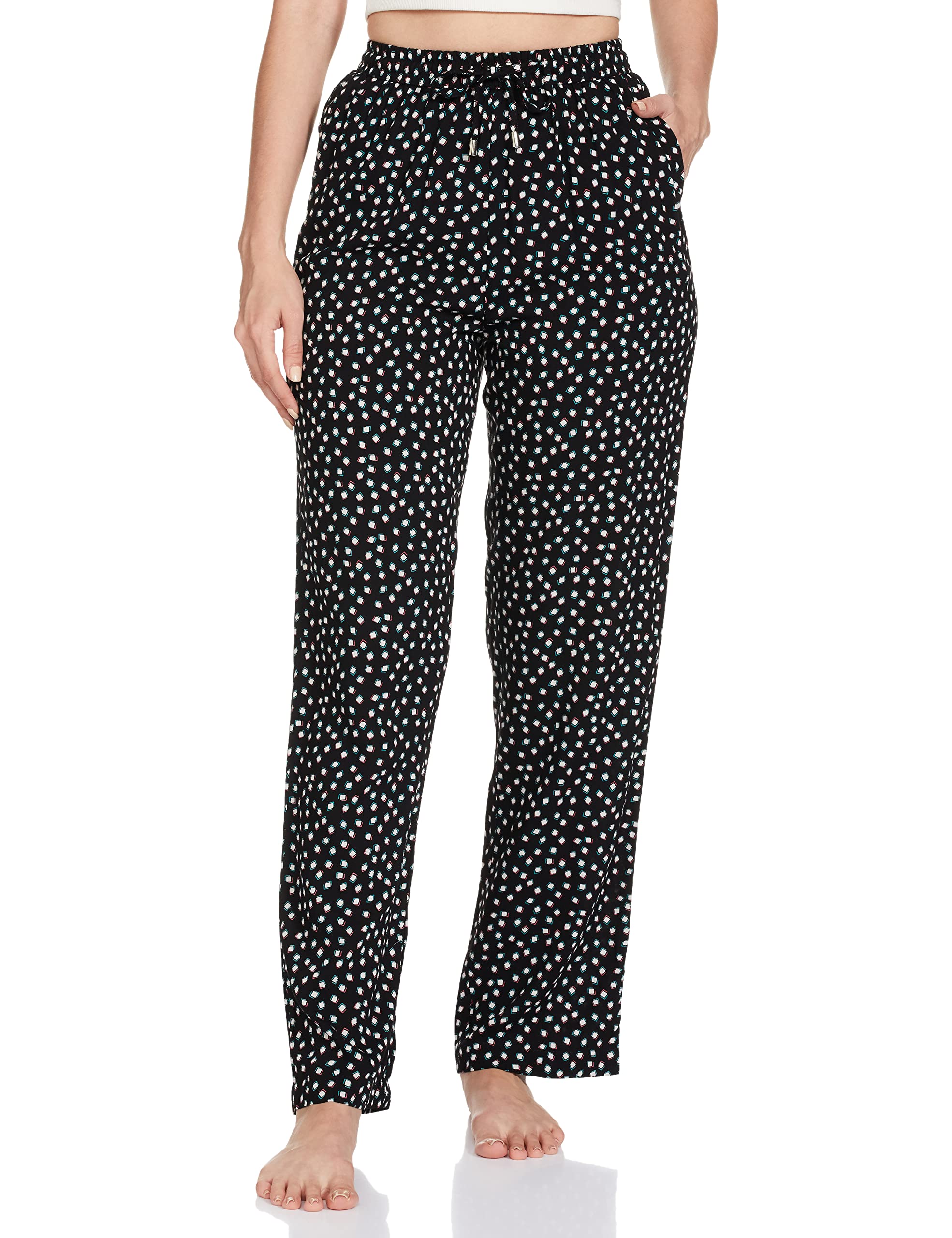 MaxWomen Geometric Printed Drawstring Pyjamas