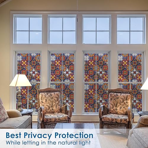 Miniatura 5 de DKTIE Talavera - Película esmerilada de doble cara con herramientas de instalación, película esmerilada de doble cara sin adhesivo (G, 17.7 x 78.7