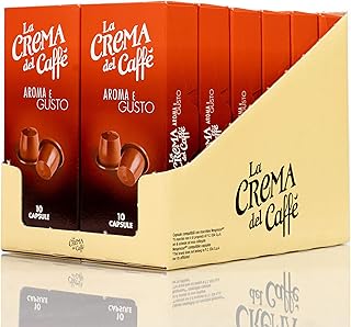 La Crema del Caffè Aroma e Gusto, Confezione da 12 x 10 Capsule