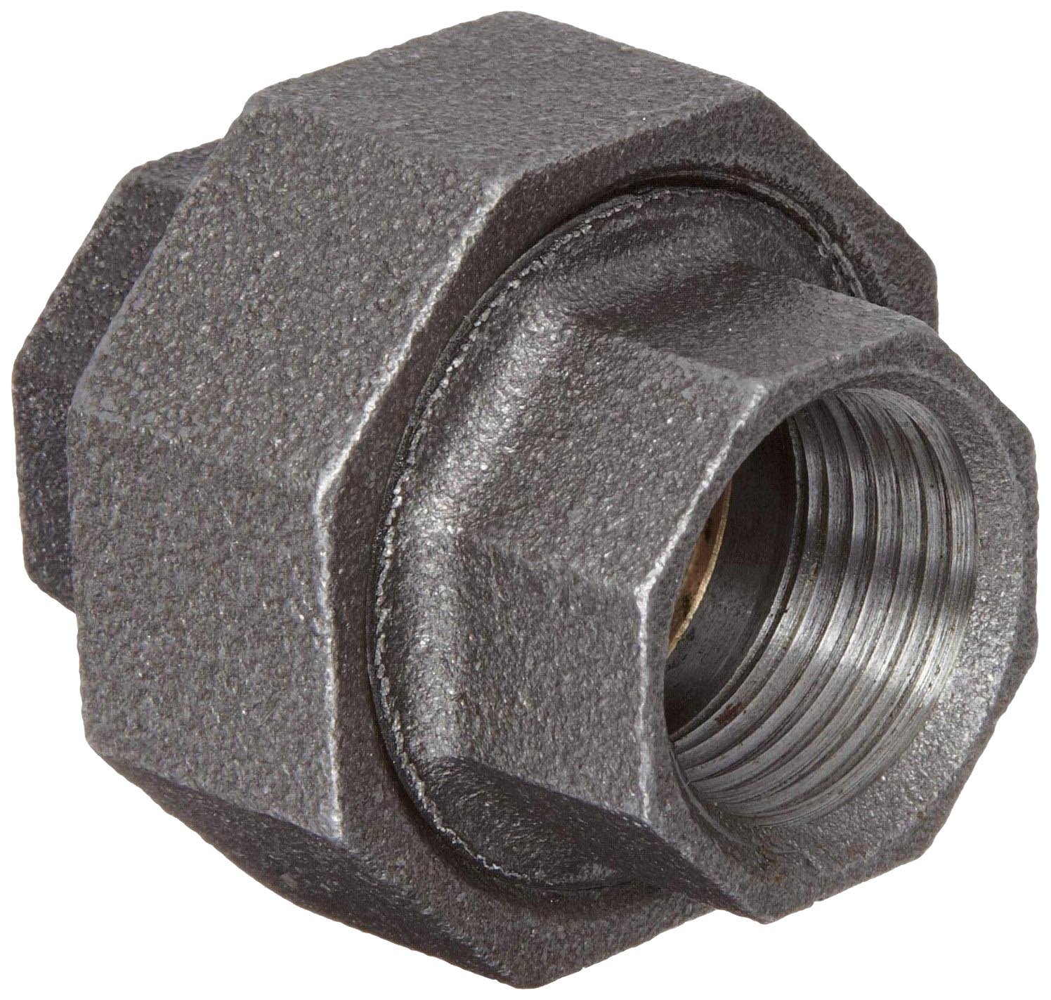 Anvil 2125 Steel AAR Pipe Fitting, Class 3000, Union, 1/4" NPT