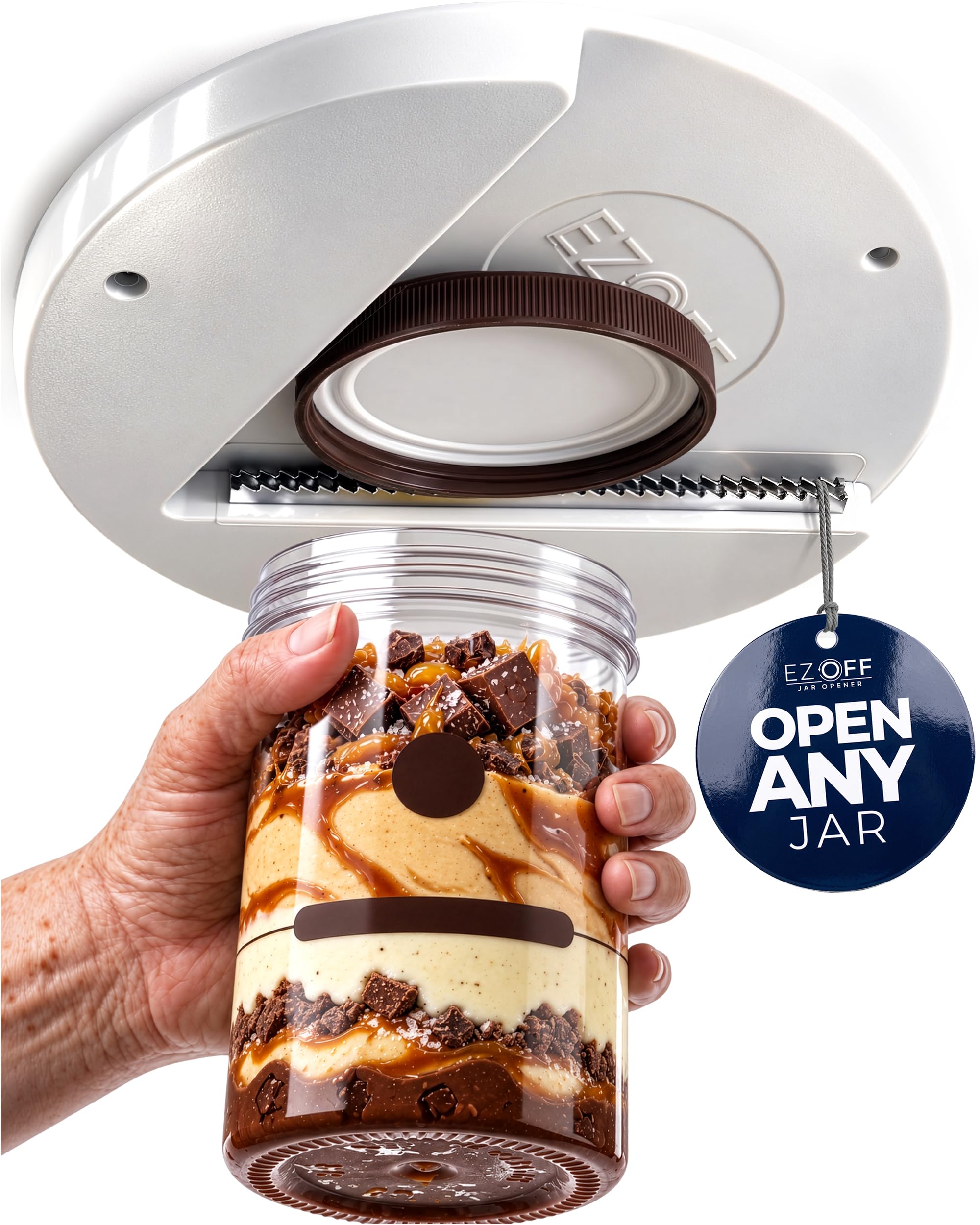 EZ Off Under Cabinet Jar Opener