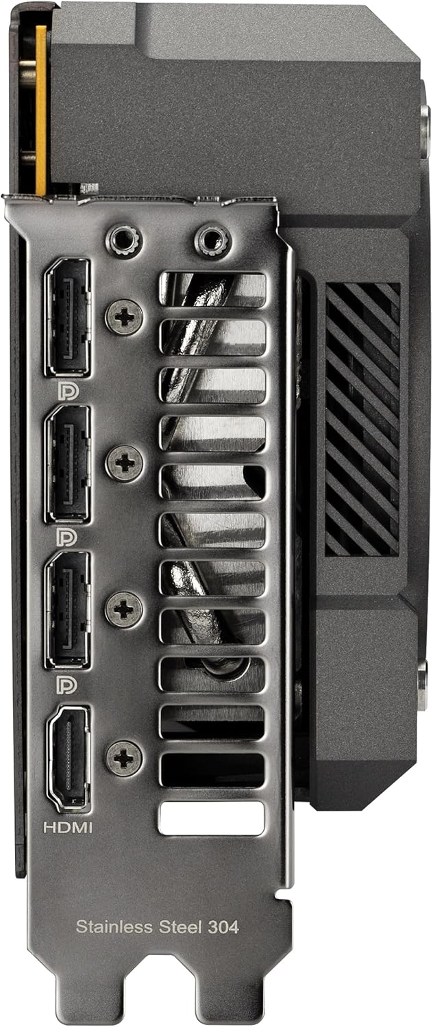 ASUS TUF Gaming GeForce RTX 5060 8 GB GDDR7 OC Edition Tarjeta gráfica Gaming (PCIe 5.0, HDMI/DP 2.1, 3.1 Ranuras, Grado Militar, Revestimiento Protector de la PCB, Ventiladores Axial Tech) 16