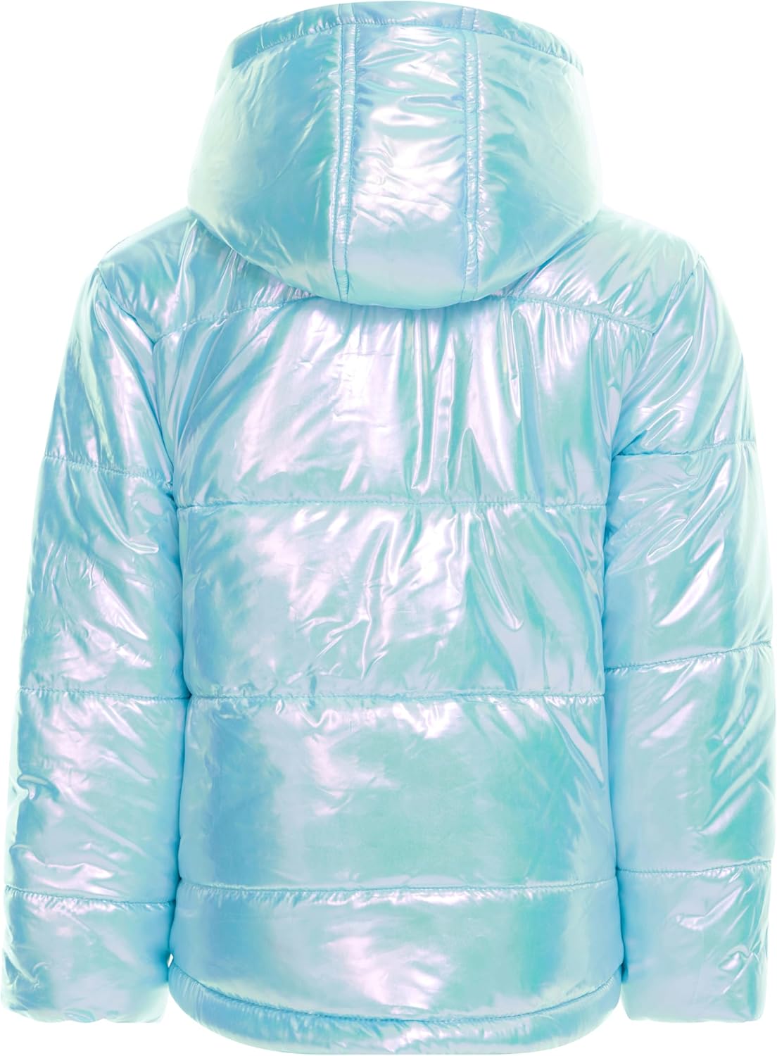 Disney Lilo & Stitch Girls Zip Up Puffer Jacket Toddler to Big Kid Sizes (2T - 14-16)