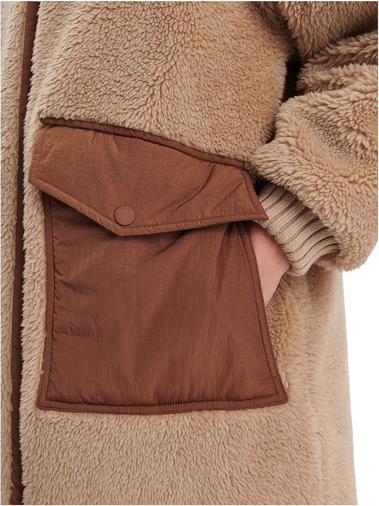 Taupe Varley Theia Reversible Coat